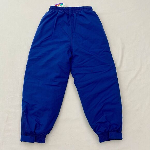 VTG Gymboree Snow Ski Pants Rainbow Tag Pull On Winter Outdoor Blue Size XL - Picture 3 of 9